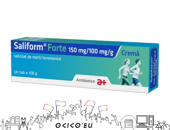 Saliform forte crema, 150 mg/100mg/g, 100 g